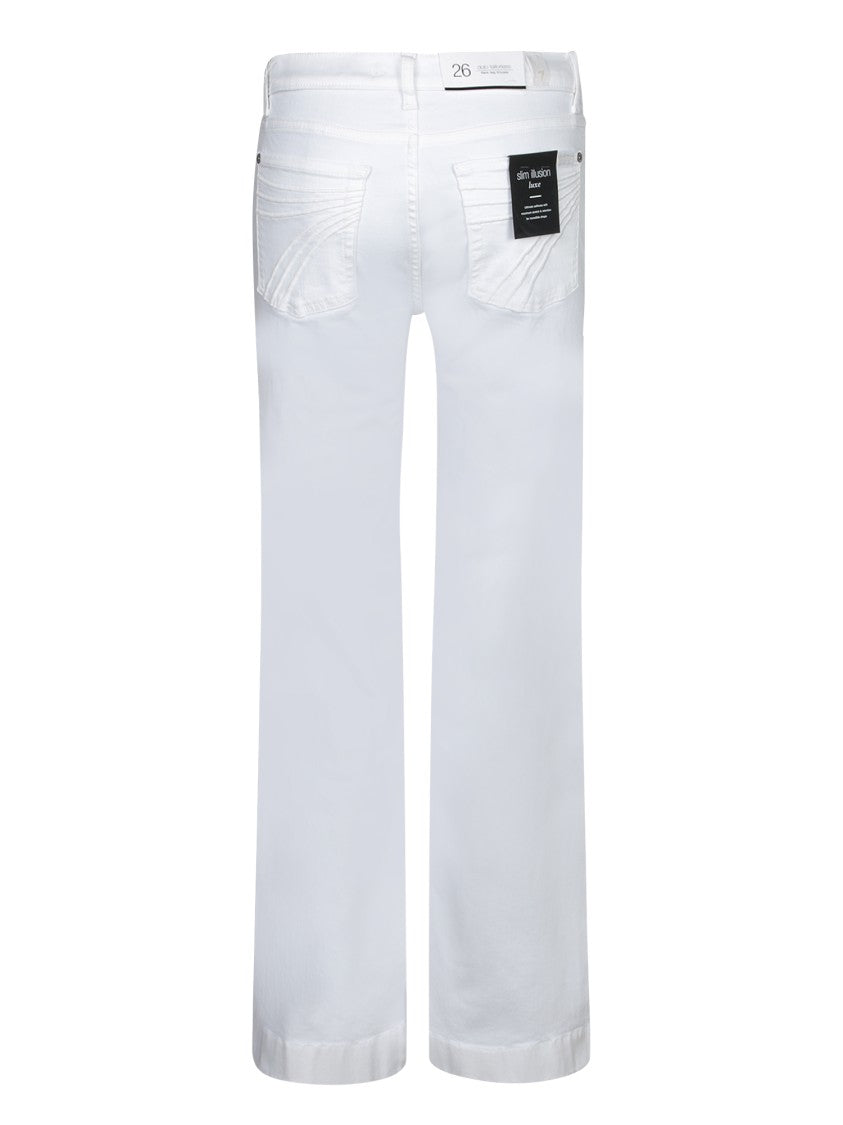 7 For All Mankind Bootcut Jeans With Mid-Rise Waist
