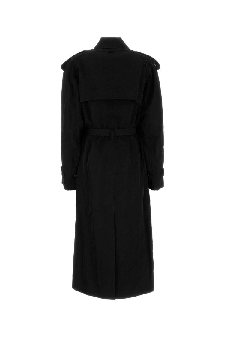 J. W. Anderson Black Nylon Trench Coat