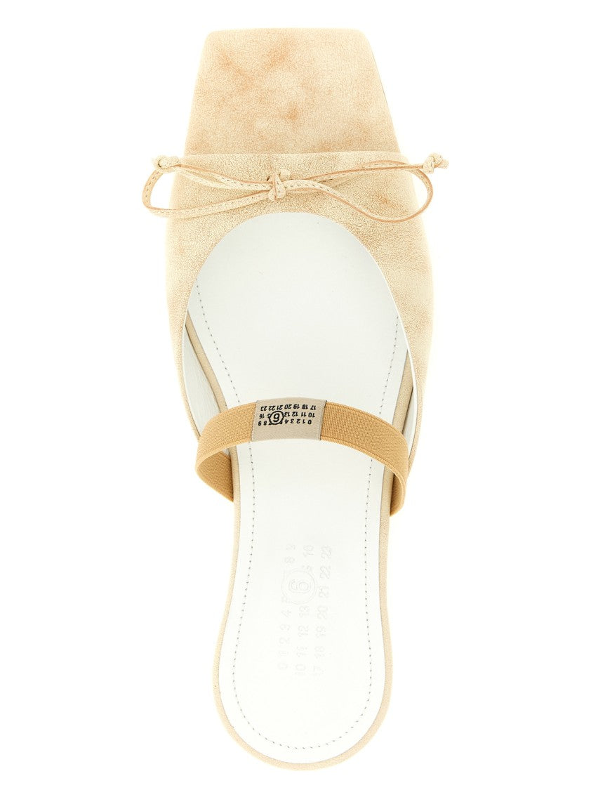 Mm6 By Maison Margiela Squared Toe Sandals