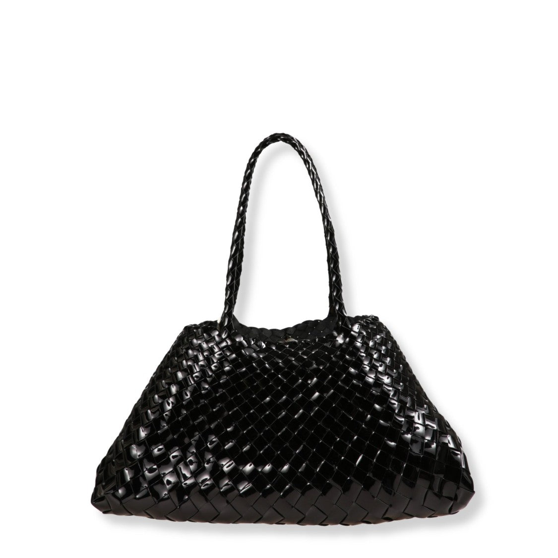Dragon Diffusion Structured Handbag With Minimalist Design And Top Handle