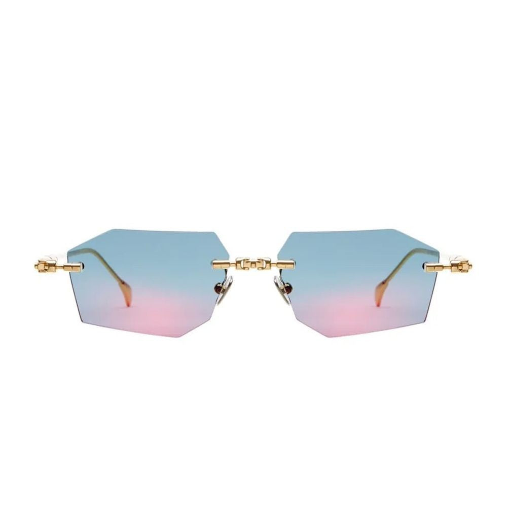 Kuboraum Mask H63 Geometric Rimless Sunglasses