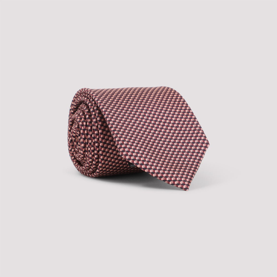 Brioni Bordeaux Silk Tie