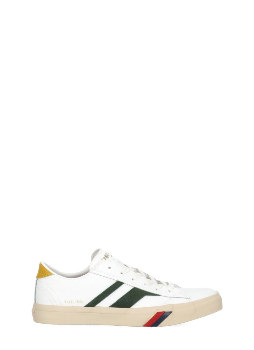 Pro-Keds White Royal Classic Suede Sneakers