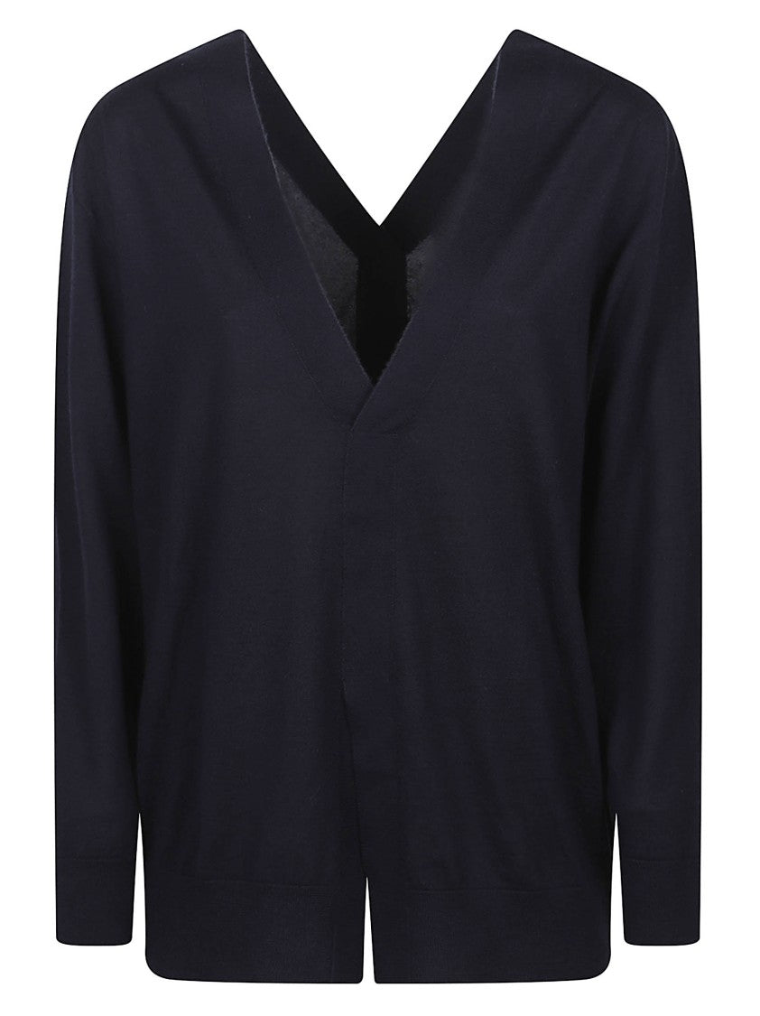 Sa Su Phi Front And Back V Neck Sweater