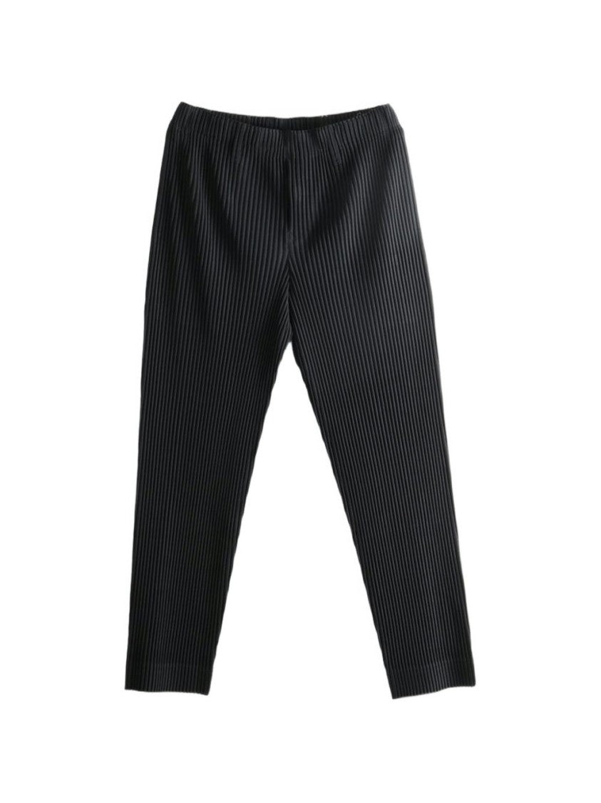 Homme Plissé Issey Miyake Straight-Leg Pleated Relaxed Fit Straight-Leg Pants