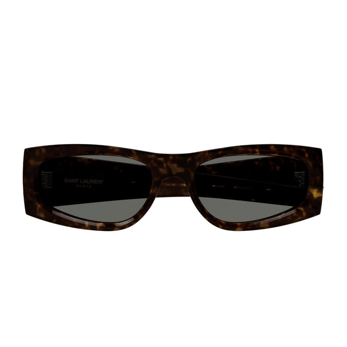 Saint Laurent Havana Sl M140 Monogram Recycled Acetate Cat-Eye Sunglasses