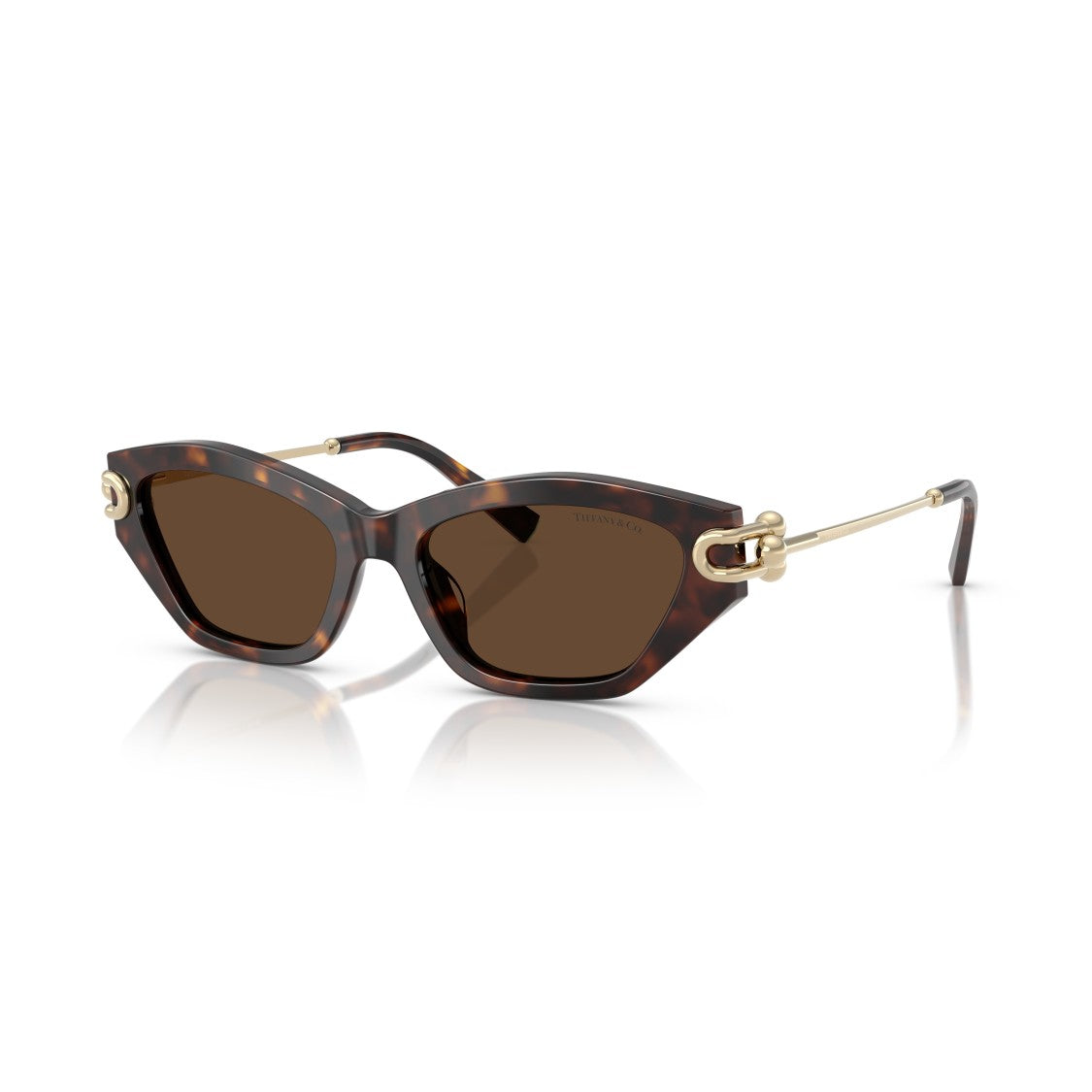 Tiffany & Co. 0Tf4231u Cat-Eye Sunglasses In Tortoiseshell Acetate