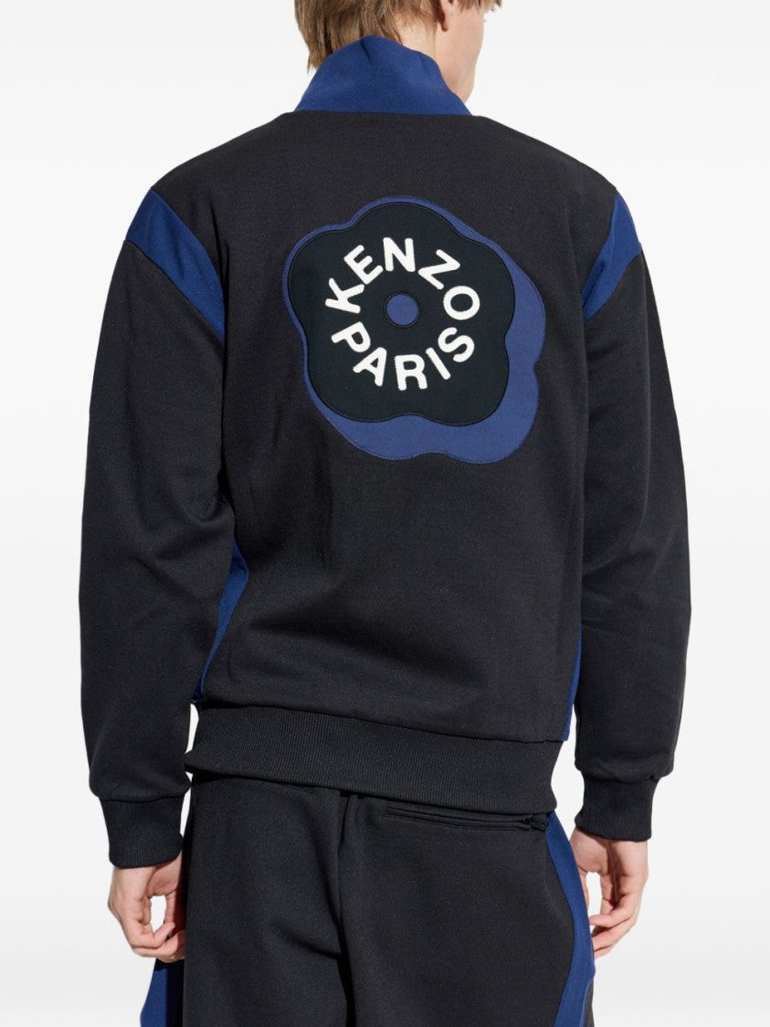 Kenzo Black Silk And Nylon Technical Jacket