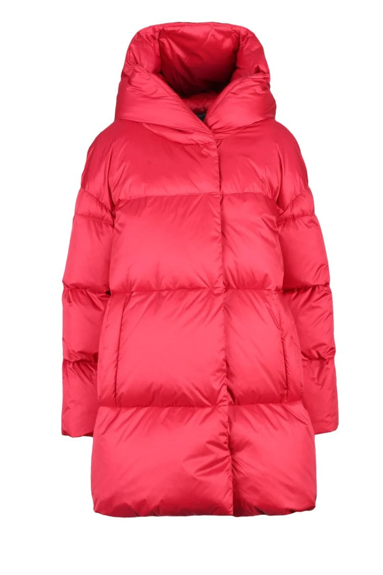 Herno Globe Oversized Down Jacket - Fuchsia