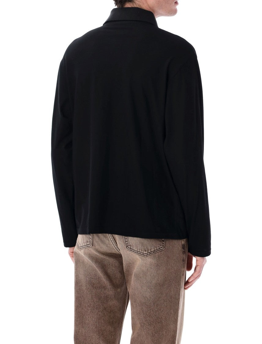 Our Legacy High Torsion Cotton Rugby Polo Shirt