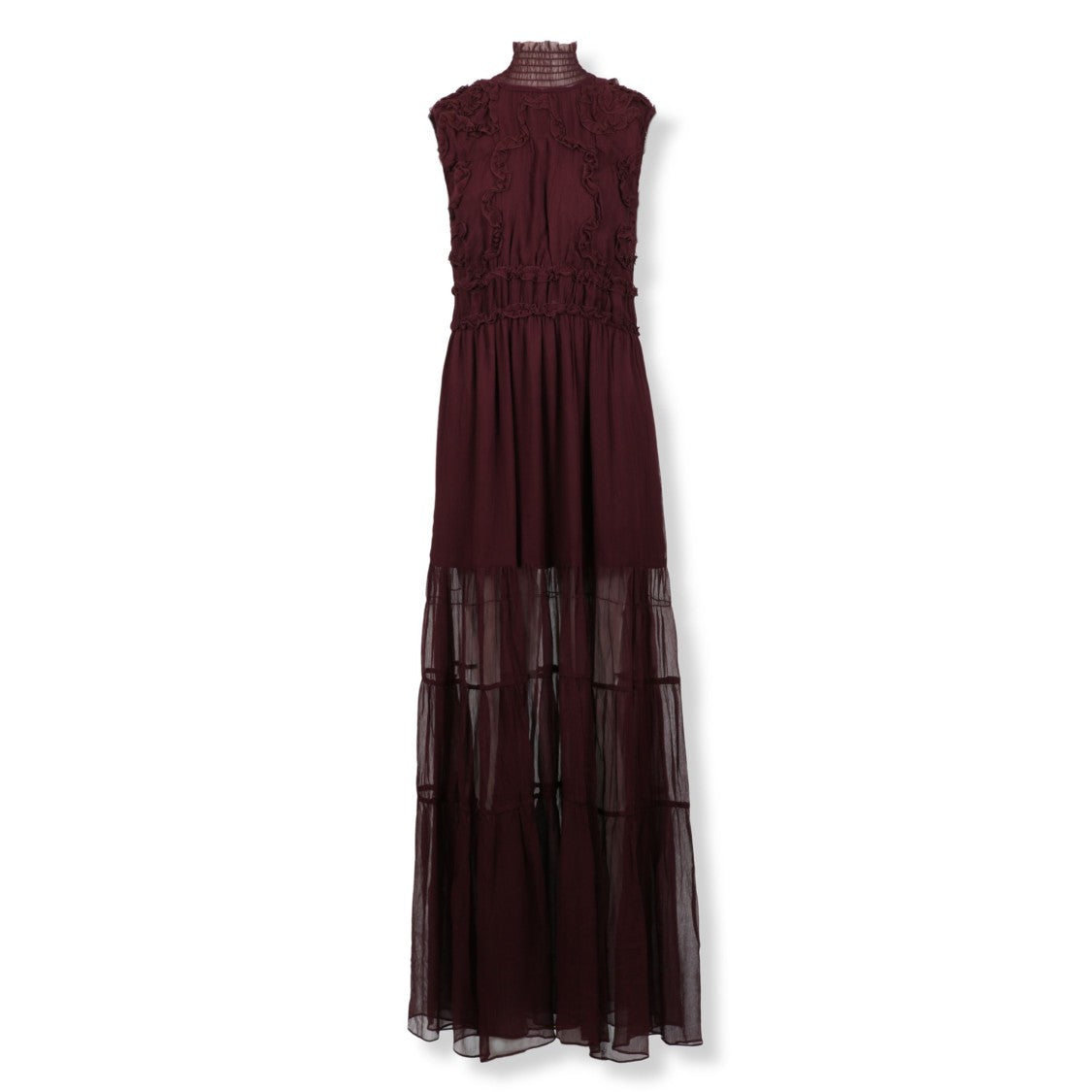 Ulla Johnson Verona Sleeveless Chiffon Dress