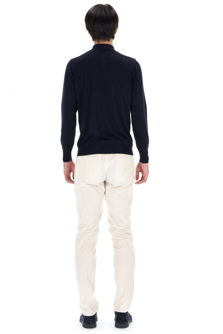 Drumohr Extrafine Super 140’S Wool Polo