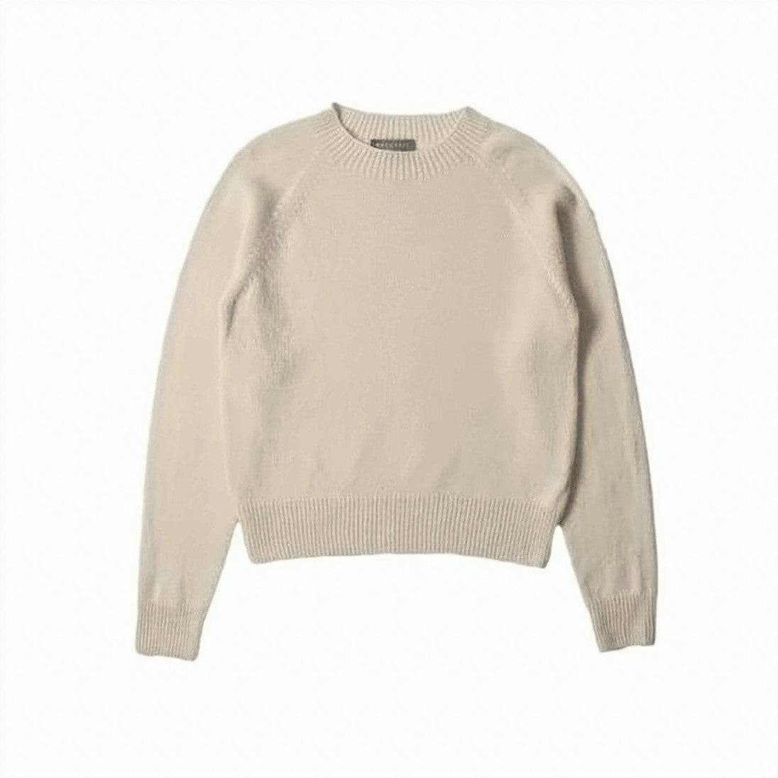 Margaret Howell Classic Crew Neck Knit Sweater In Alpaca