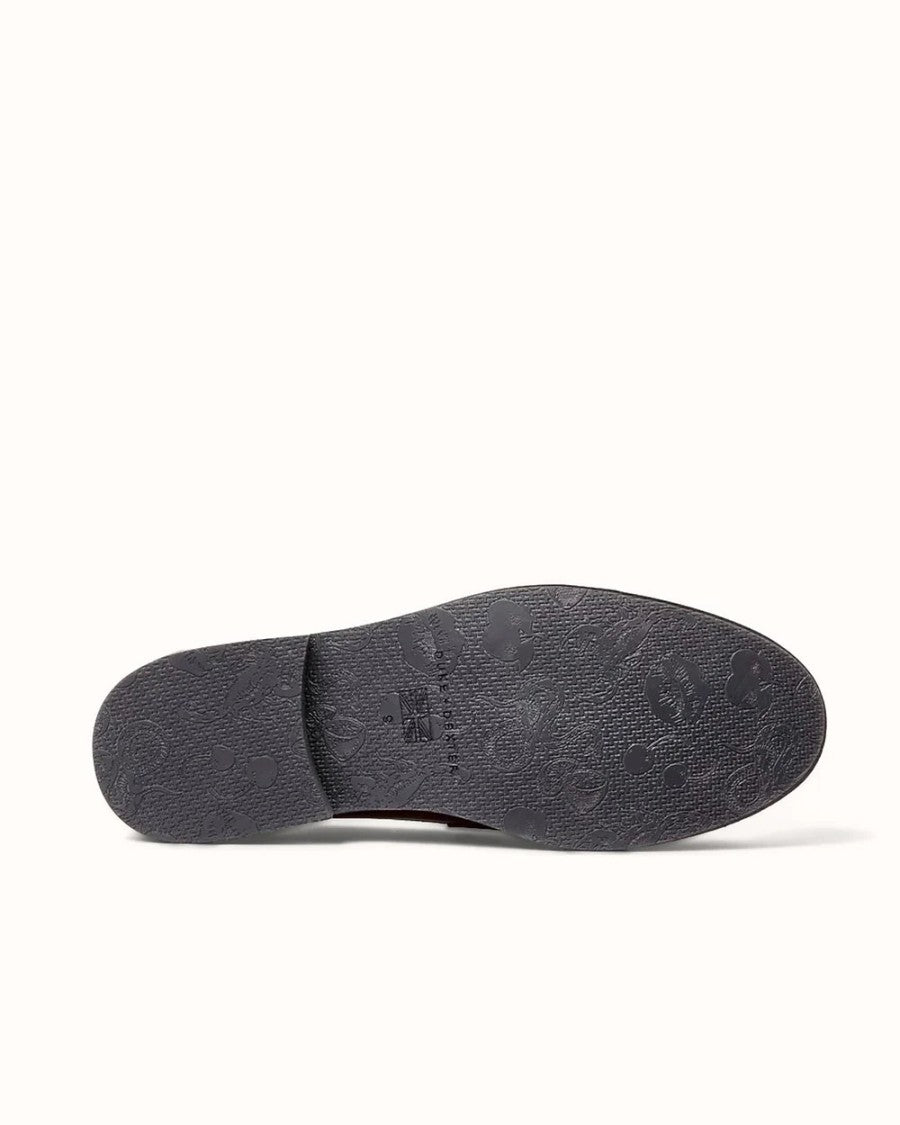 Duke + Dexter Cherry Digital Printed Nappa Leather Loafers
