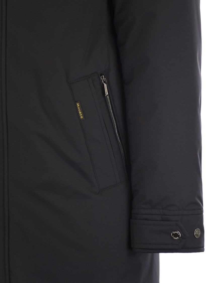 Moorer Vermont - Water-Repellent Jacket With Hood