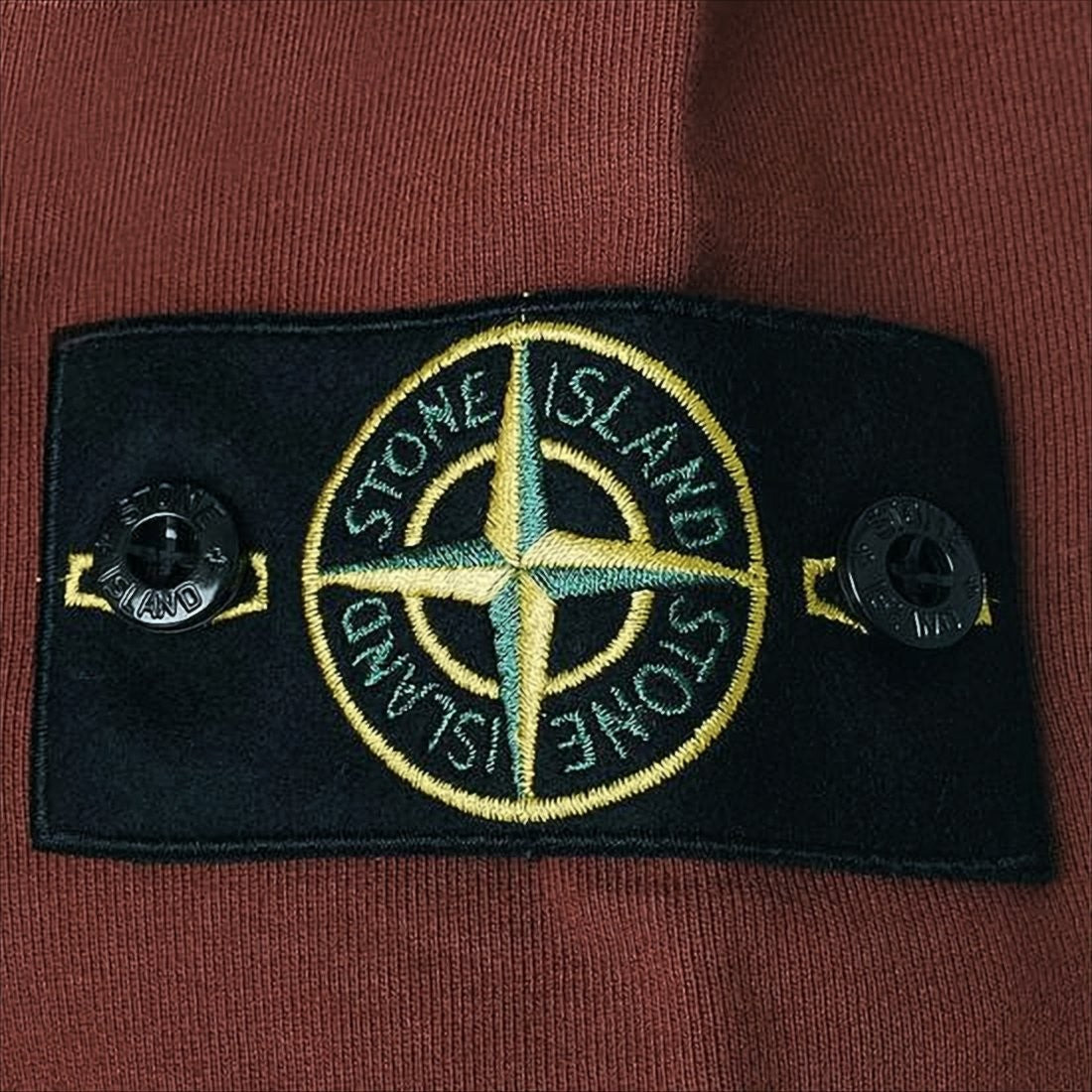 Stone Island Earthy Brown Hooded Sweatshirt