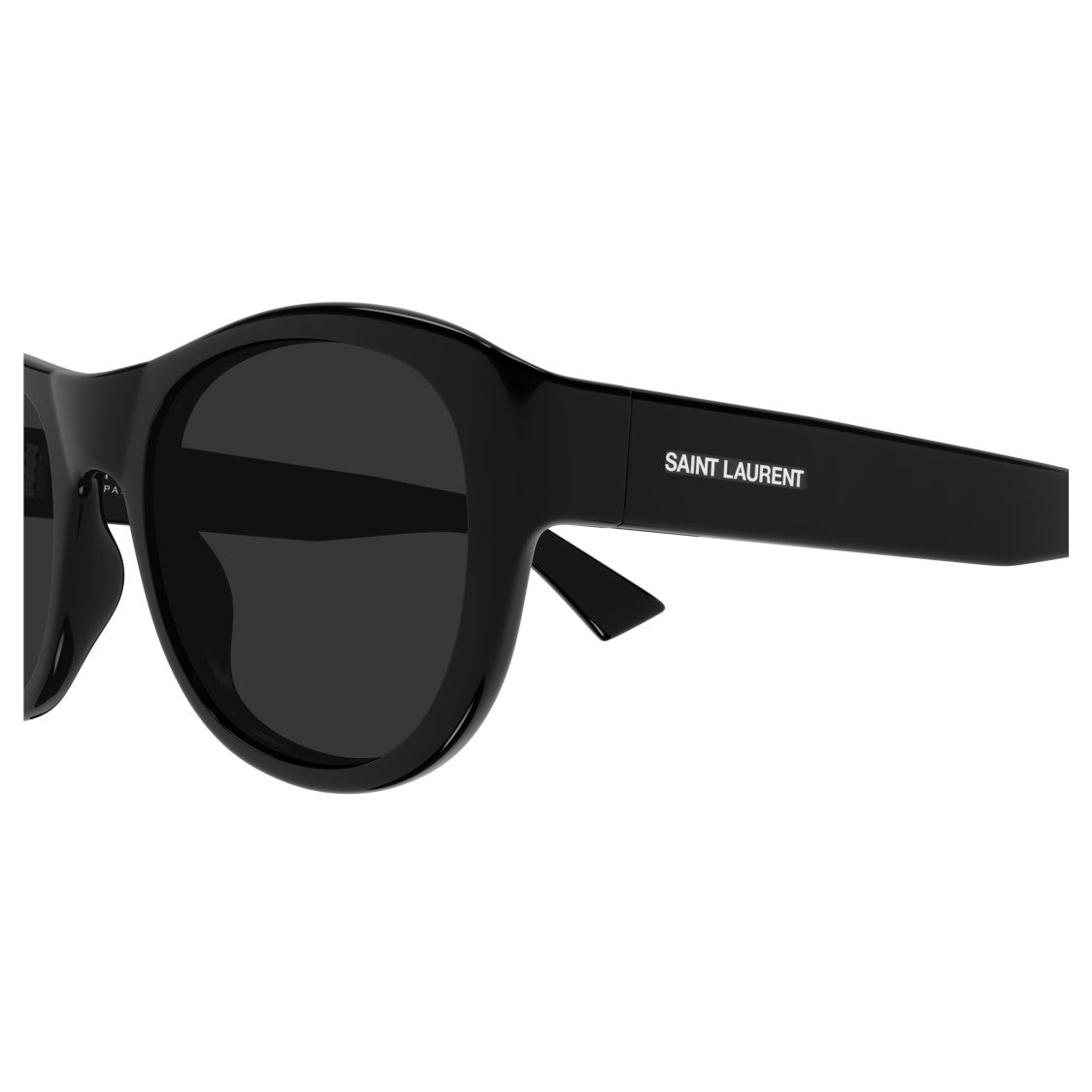 Saint Laurent Sl 798 Maxime Rounded Frame Black Sunglasses