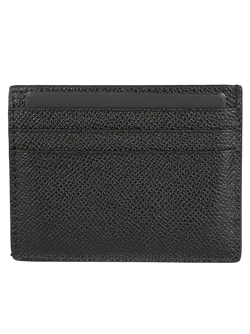 Tom Ford T Line Textured Calfskin Card Holder