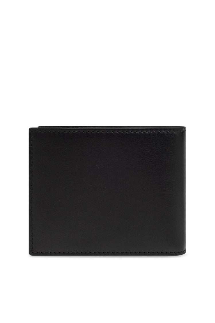 Alexander Mcqueen Smooth Calf Leather Wallet With Minimalist Design