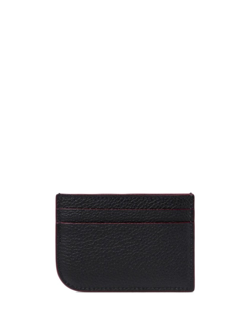 Alexander Mcqueen Textured Calf Leather Wallet