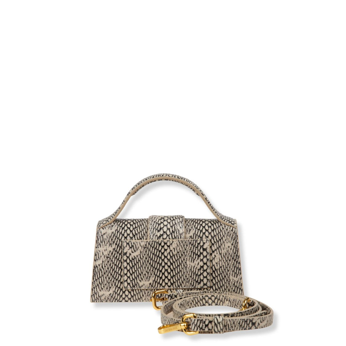 Jacquemus Le Bambino Python-Effect Bag