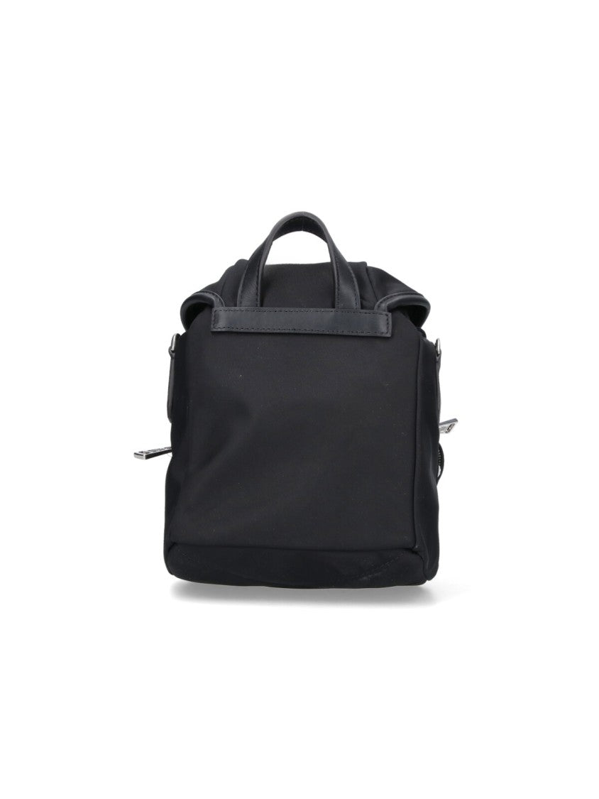 Moncler Black Trick Mini Water-Repellent Backpack