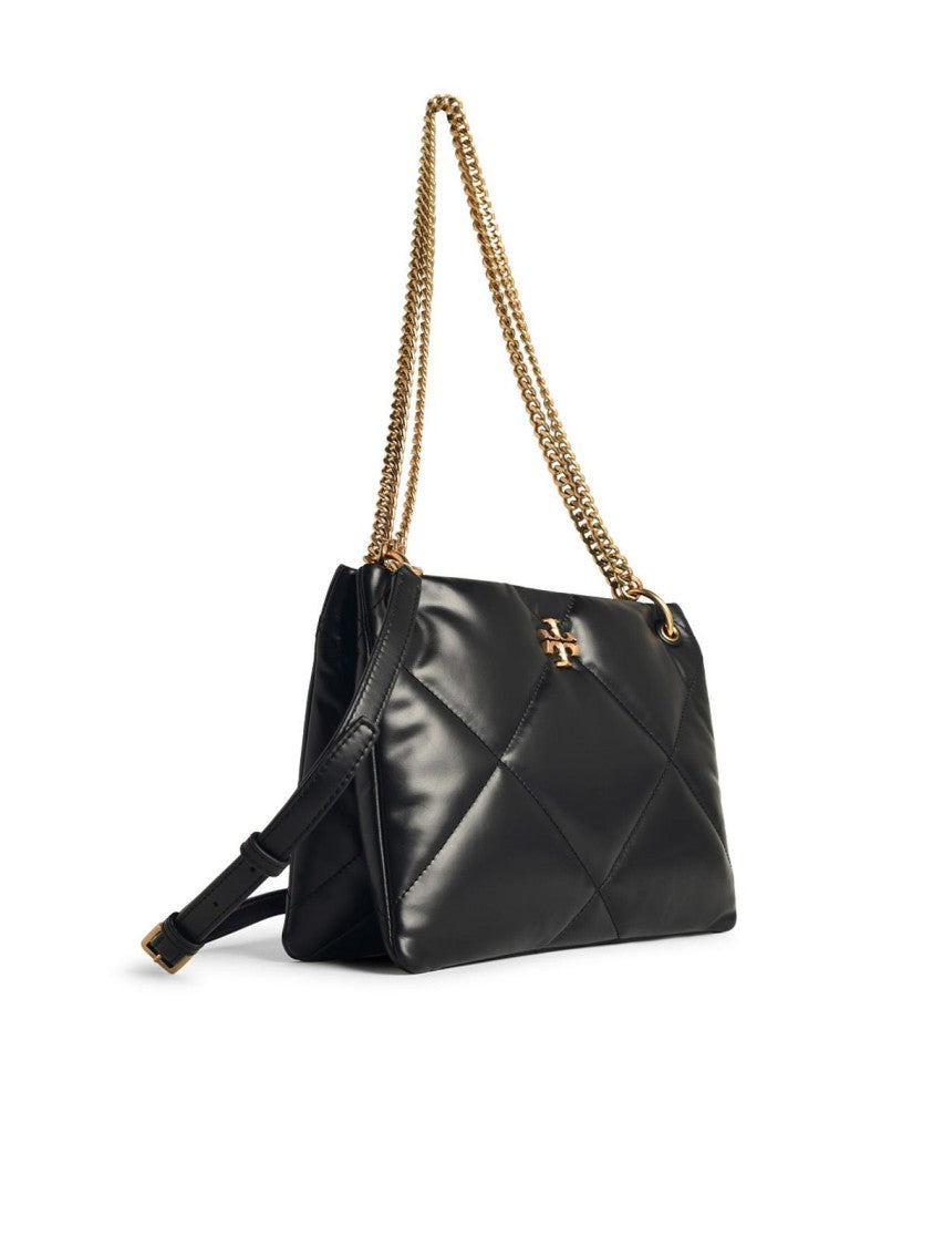 Tory Burch Kira' Black Leather Shopping Bag