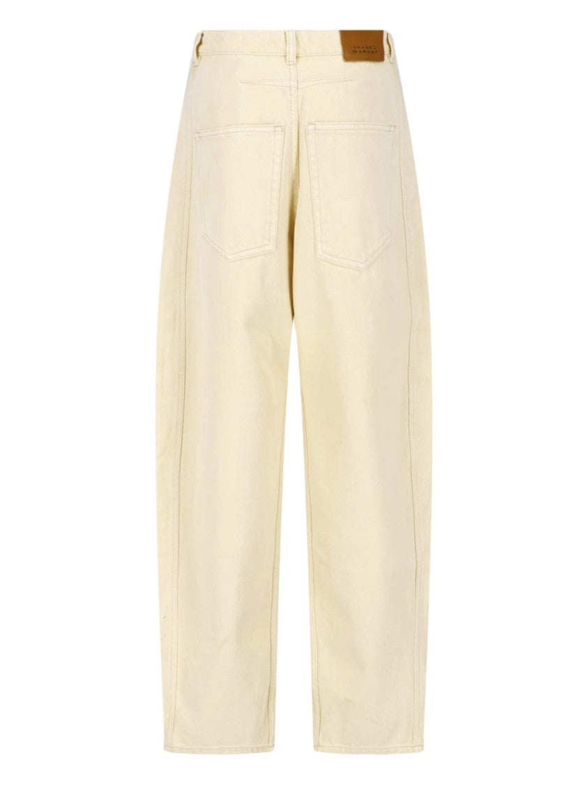 Isabel Marant High-Waisted Relaxed Straight-Leg Jeans