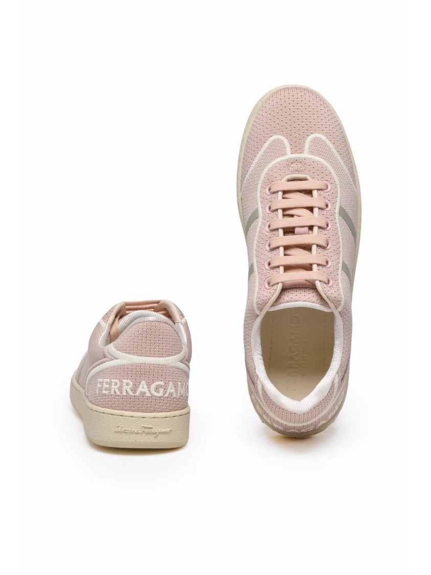 Ferragamo Pink 'Dedalo' Sneakers