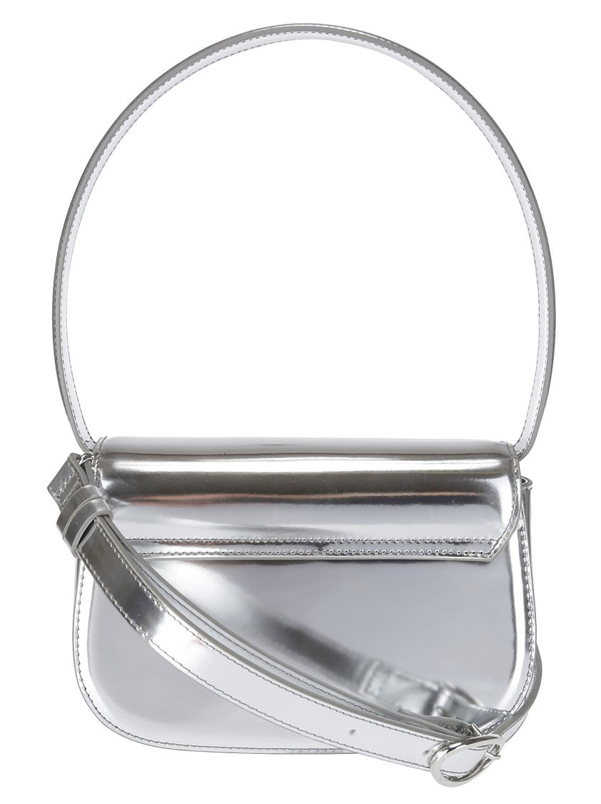 Diesel Silver Bag With Logo