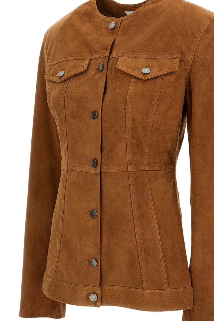 Haikure Temple Suede Jacket