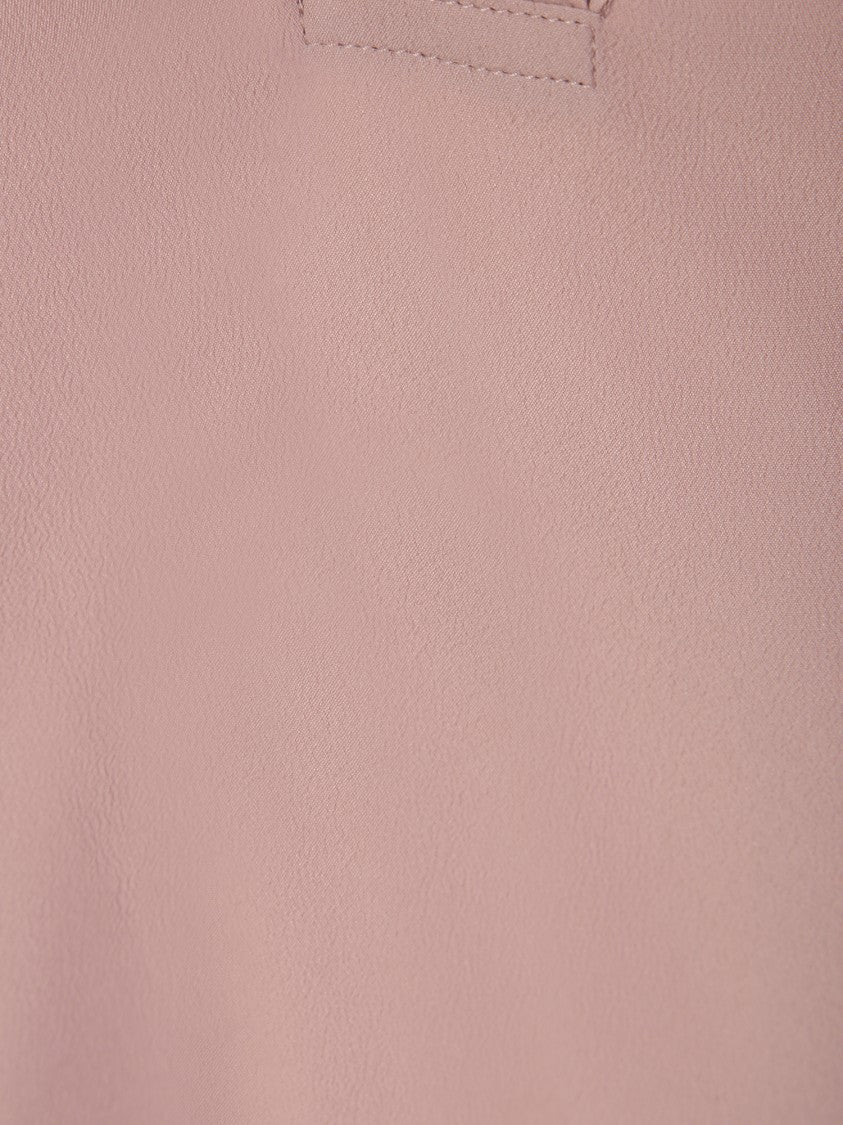 Blanca Vita Silk Blend Nude Blouse