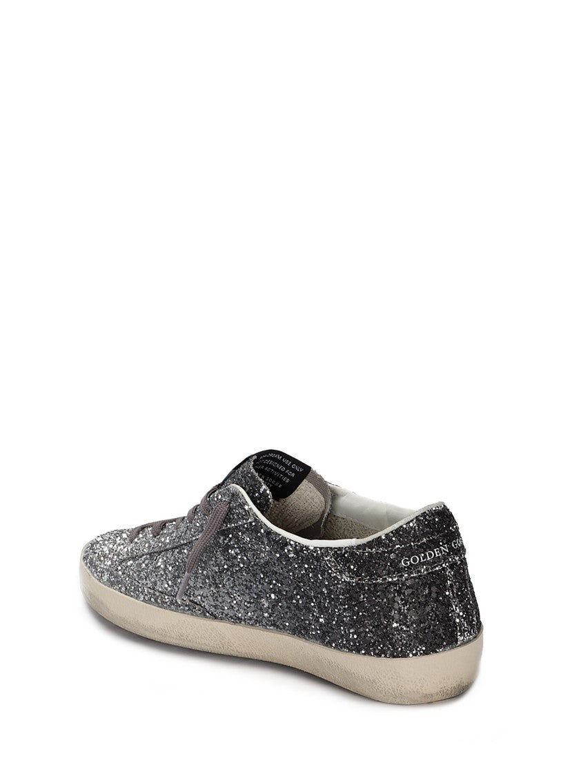 Golden Goose Super-Star Classic With List Glitter