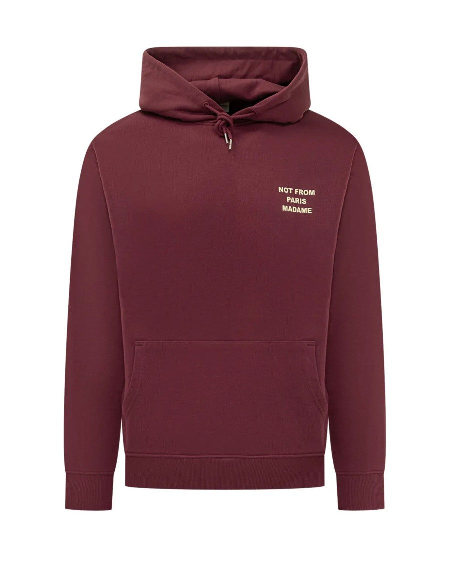 Drôle De Monsieur Wine Le Hoodie Slogan Sweatshirt