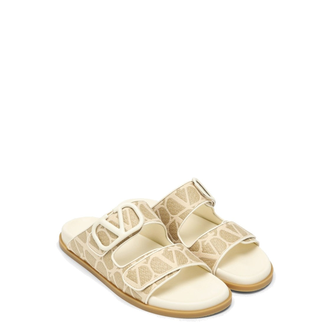 Valentino Toile Iconographe Flat Sandals