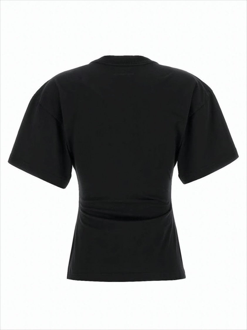 Courrèges Fitted Short-Sleeve T-Shirt With Subtle Logo Detail
