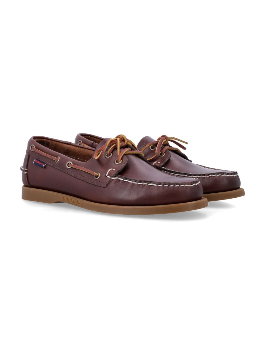 Sebago Docksides Portland Waxed Boat Shoes