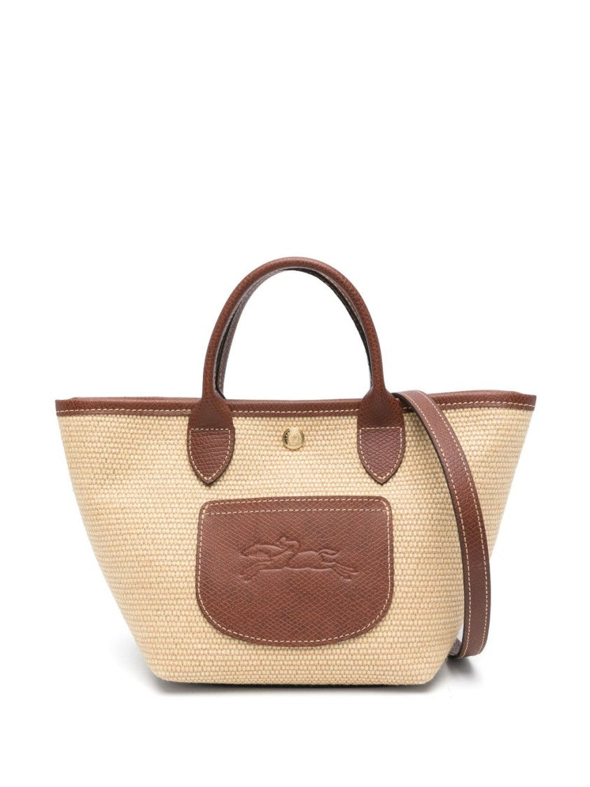 Longchamp Le Pliage Xs Woven Basket Bag