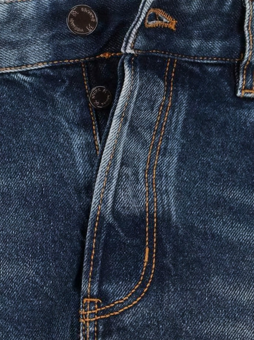 Pt Torino Straight-Leg Denim Pants With Classic Five-Pocket Design