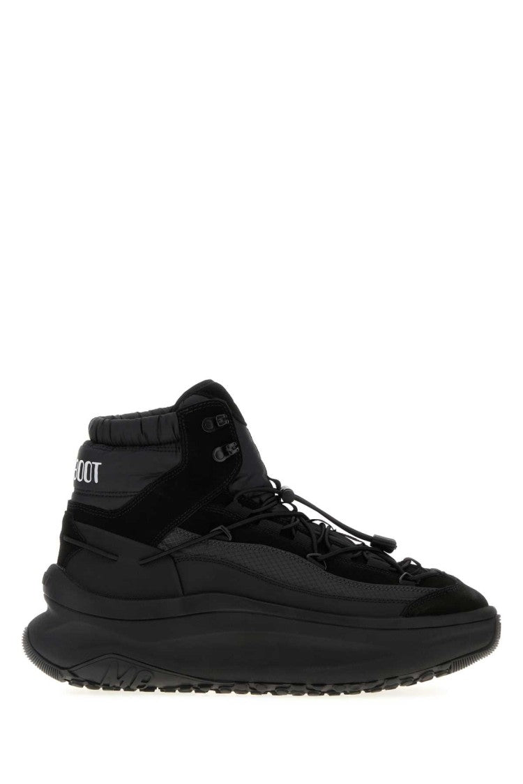 Moon Boot Black Fabric Moon247 Sneakers