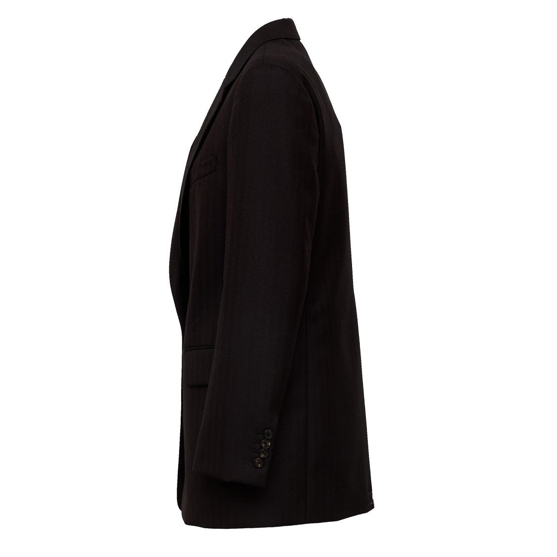 Dries Van Noten Blanchet W.W. Notched Lapel Tailored Wool Blazer