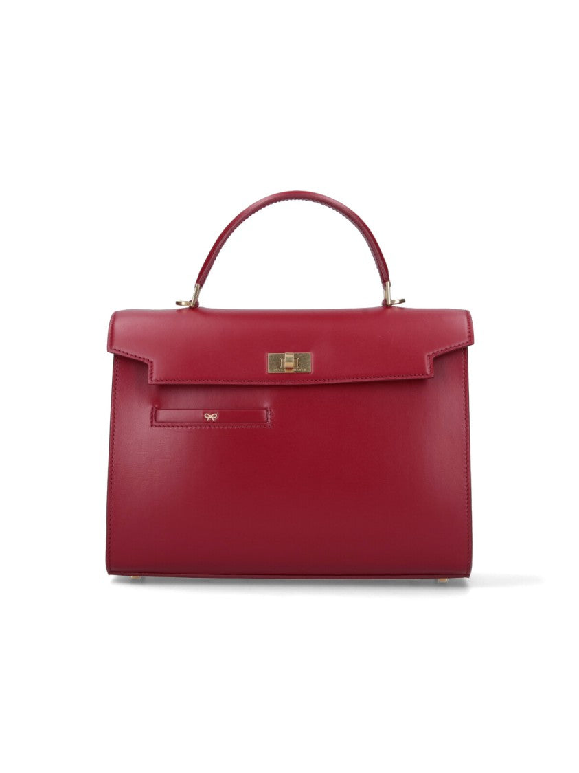 Anya Hindmarch "Mortimer" Handbag – Red