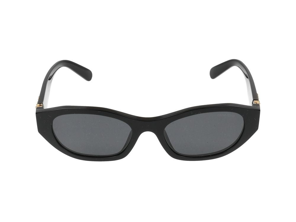 Miu Miu Black 0Mu A03s Acetate Sunglasses