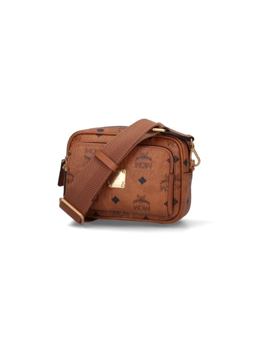 Mcm “Aren” Mini Crossbody Bag – Brown