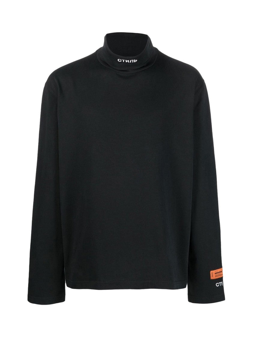 Heron Preston Nf Ctnmb Logo Rollneck T-Shirt