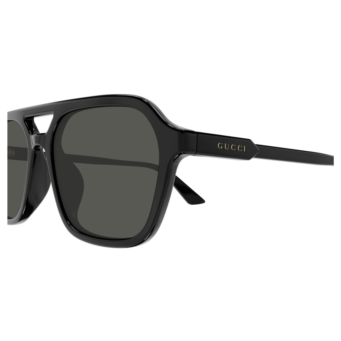 Gucci Gg1823sa Rectangular Black Sunglasses