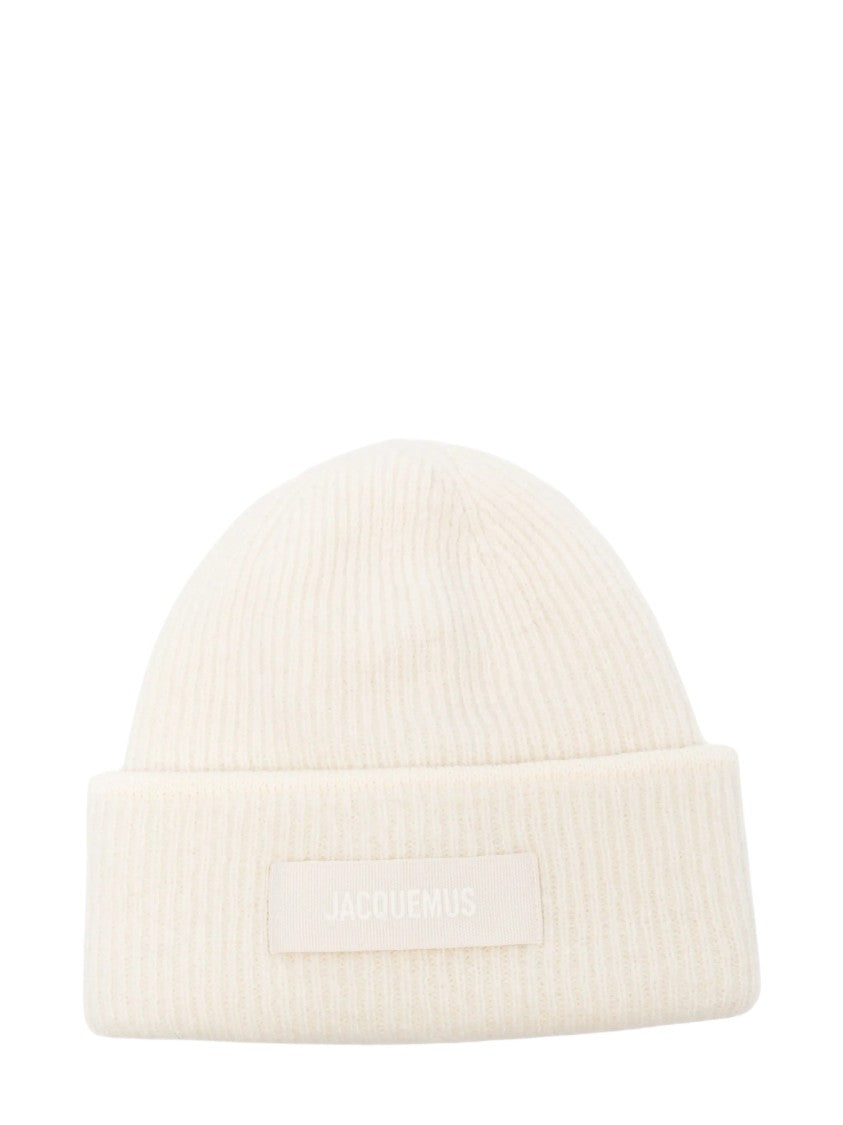 Jacquemus Gros Grain Ribbed Knit Wool Beanie
