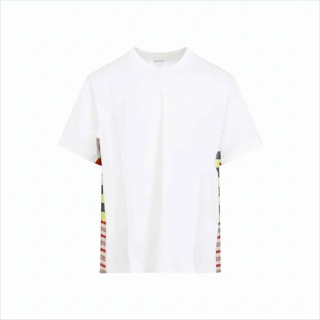 Bottega Veneta Short-Sleeve T-Shirt With Vertical Striped Accents