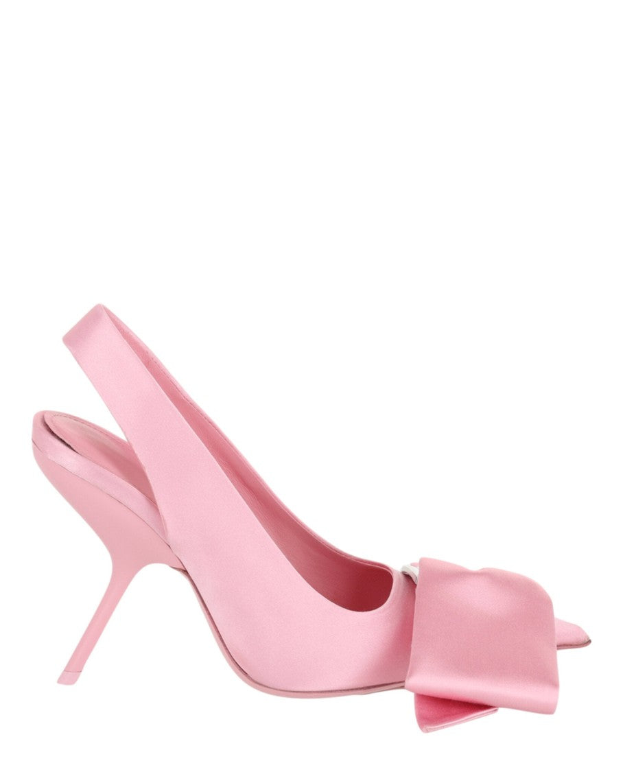 Ferragamo Erica Satin Slingback Pumps