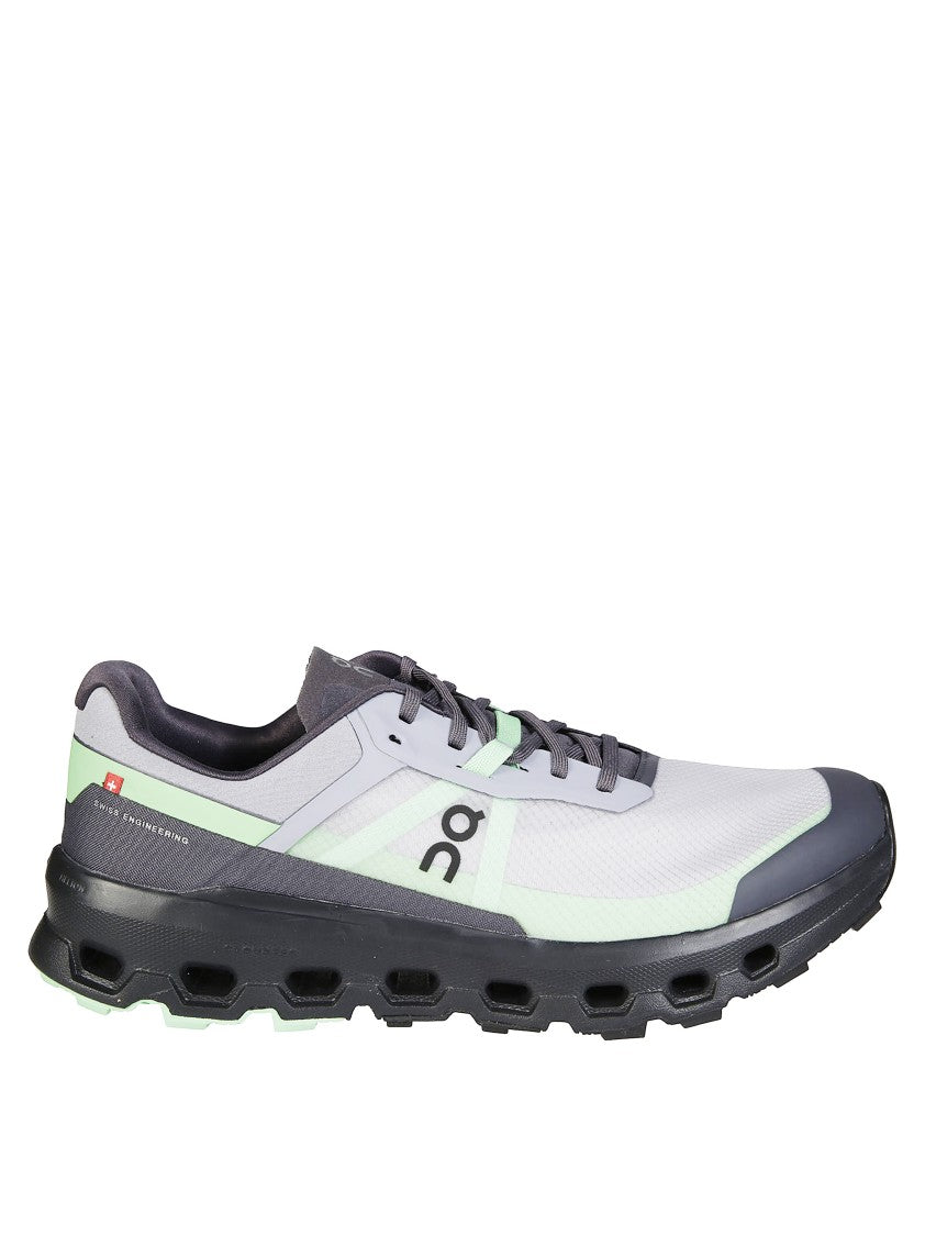 On Running Low-Profile Grey Athletic Shoes With Enhanced Cushioning
